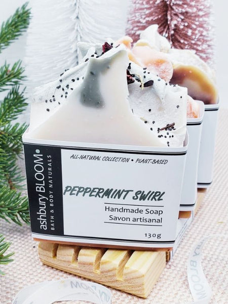 PEPPERMINT SWIRL SOAP