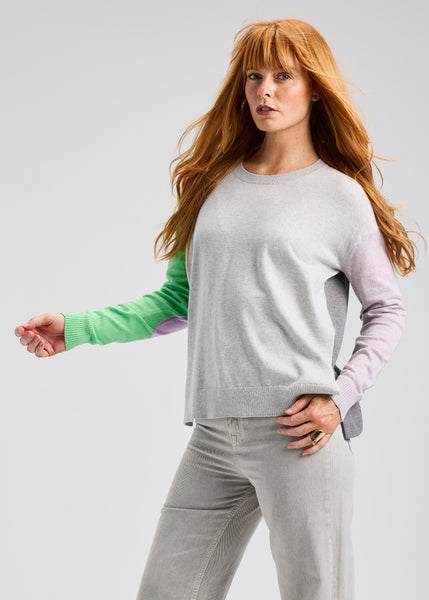 ELBOW PATCH SWEATER