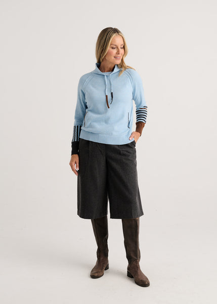 DRAWCORD SWEATER - ONE LEFT in size L!
