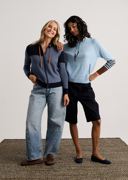 DRAWCORD SWEATER - ONE LEFT in size L!
