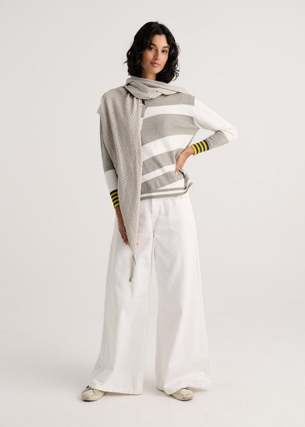 FUN STRIPE SWEATER - ONLY M and L left!