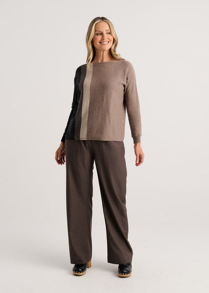 VERTICAL LINE SWEATER