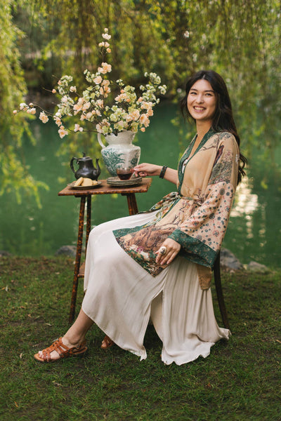 FABLE MATINEE DUSTER KIMONO