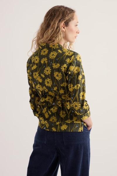 LARISSA SHIRT - GOLDEN DAISIES