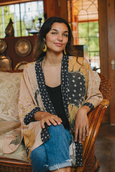MILK AND HONEY KIMONO