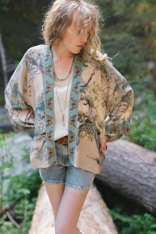 EARTH AND SKY PIXIE DUSTER KIMONO-LAST ONE