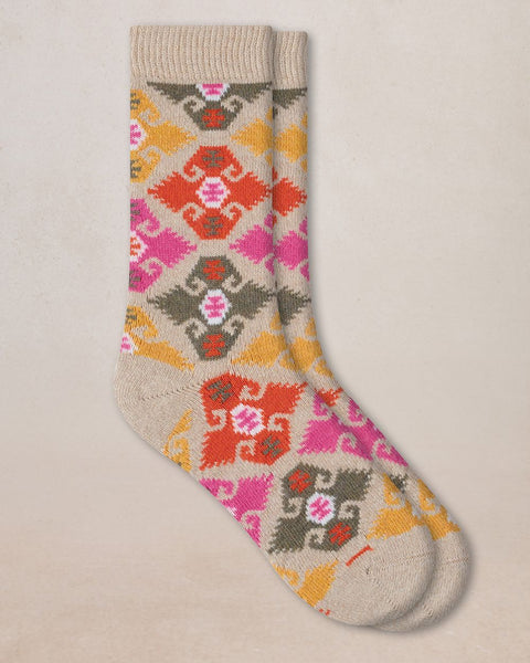 CASHMERE BLEND SOCKS - PATTERN