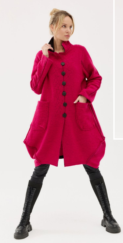 ALPACA WOOL COAT - ONE LEFT in size 12/14!