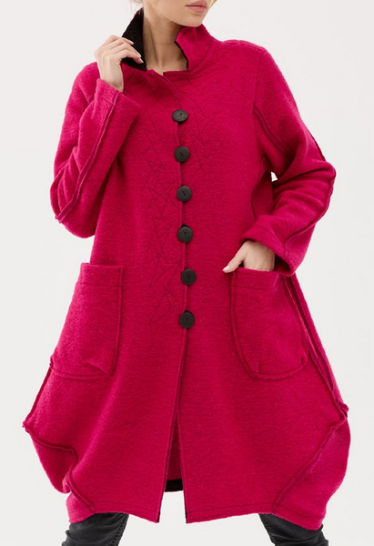 ALPACA WOOL COAT - ONE LEFT in size 12/14!