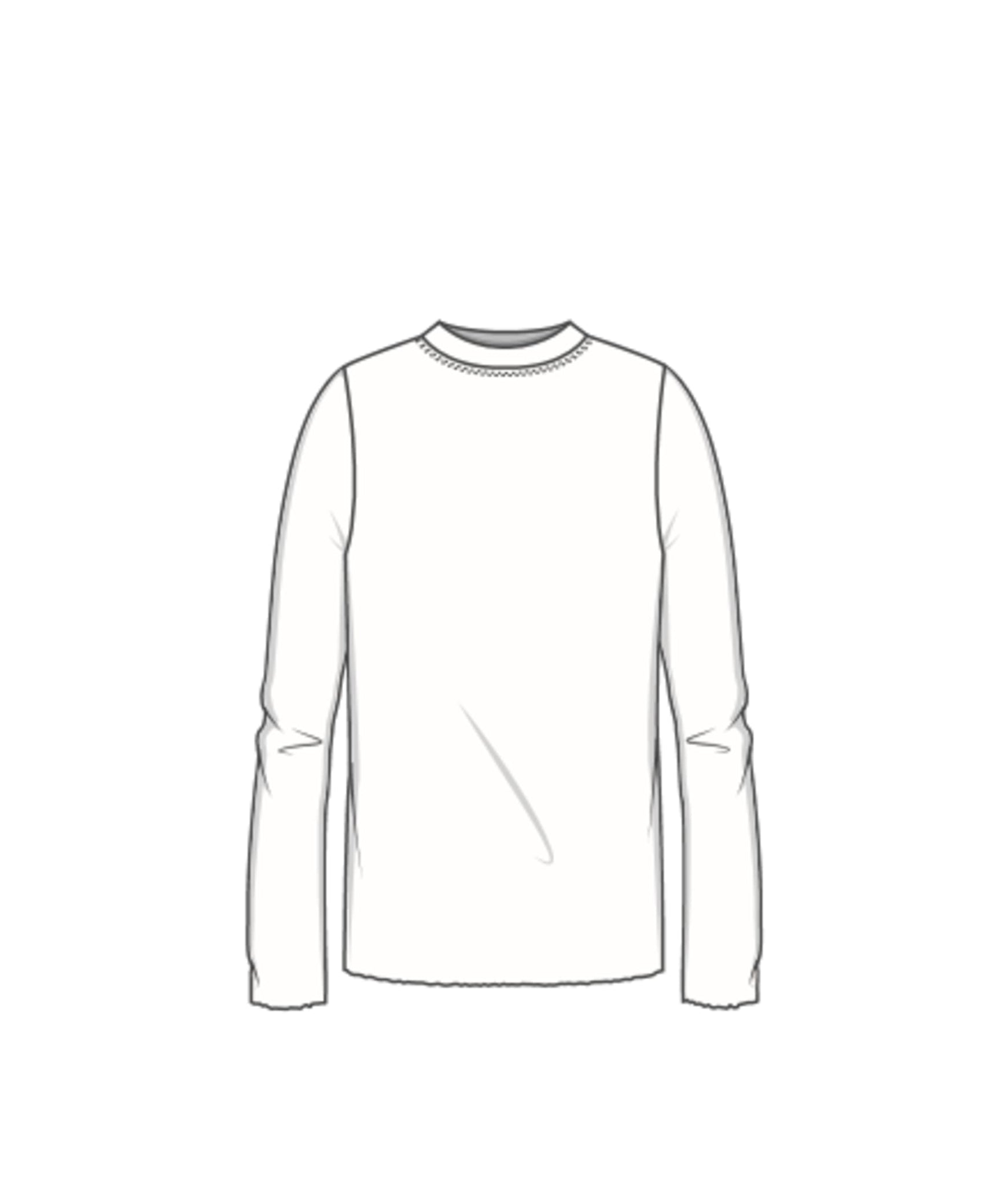 MERINO WOOL TOP 4044 - STRIPE