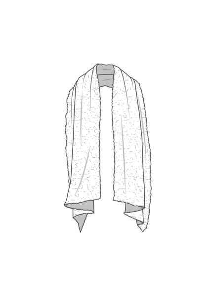 MERINO WOOL BUBBLE SCARF 1503 - CAMEL MELANGE