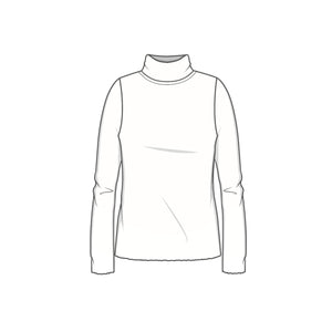 MERINO WOOL TURTLENECK 4018 - STRIPE
