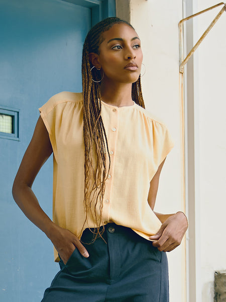 CAMPBELL BUTTON UP TOP