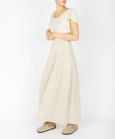 WHIMBREL MERINO WOOL SKIRT