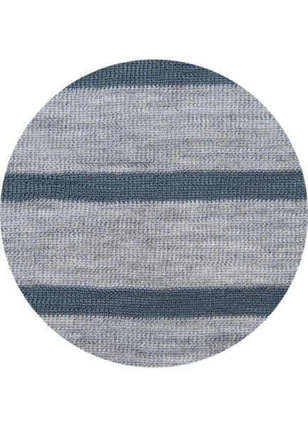 MERINO WOOL SKIRT 5005 - GREY STRIPE